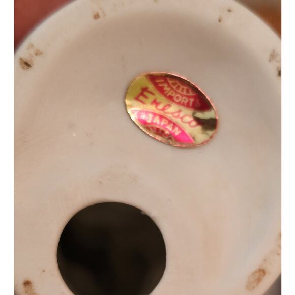 Vintage Enesco Poodle Figurine Urinating On Beware Of Dog Sign HTF - Picture 6 of 6